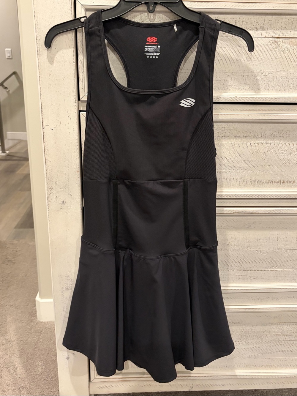 NWOT | Selkirk Pro Line Black Pickleball Dress Skort Built-In Shorts | medium 🖤
